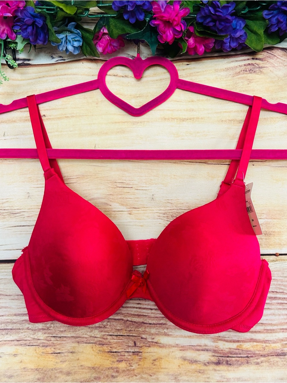 Simply Basic Red Azalea Underwired T-Shirt Bra 36B NWT